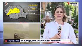 VIDEO Amenințare cu cod galben în mai multe județe din România